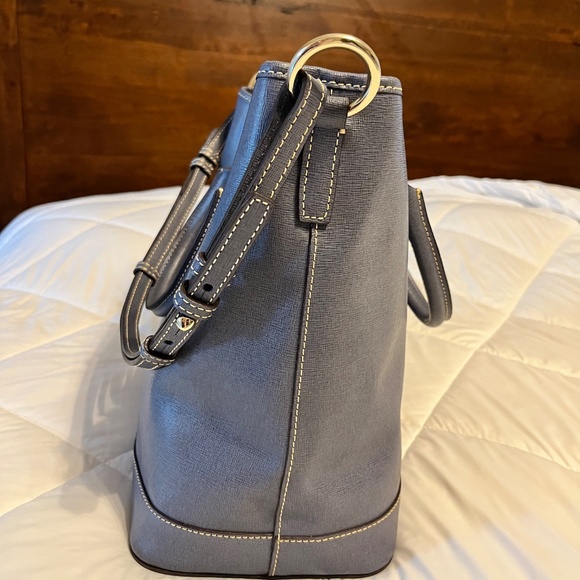 Dooney & Bourke Lilliana Shopper Tote - GRAPHITE Saffiano Leather - Picture 5 of 8
